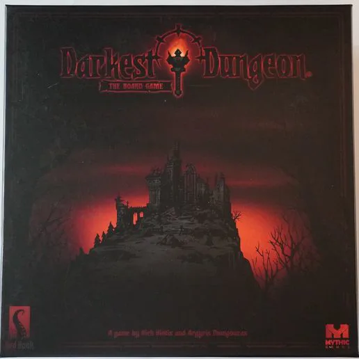 Board Game Insert Organizer Darkest Dungeon: The Board Game + The Crimson Court