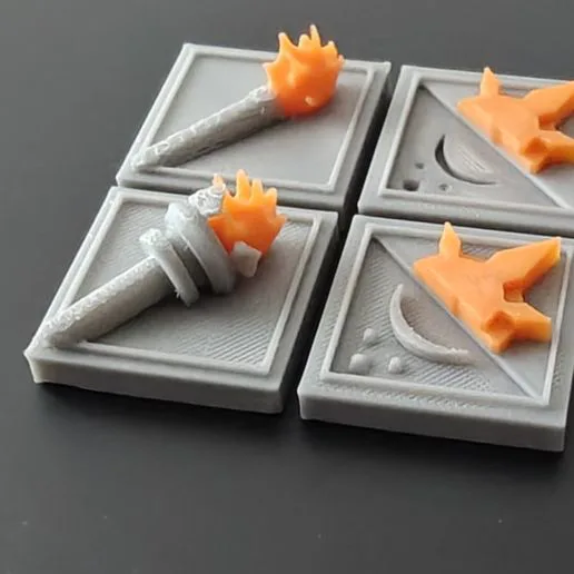 Light and Days Tokens for Darkest Dungeon