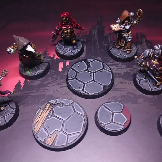 Bases for Darkest Dungeon Boardgame