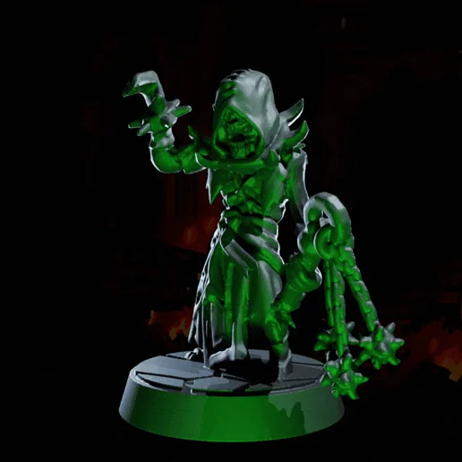 The Exanimate - Pose 02 - Darkest Dungeon Inspired Hero for the Boardgame