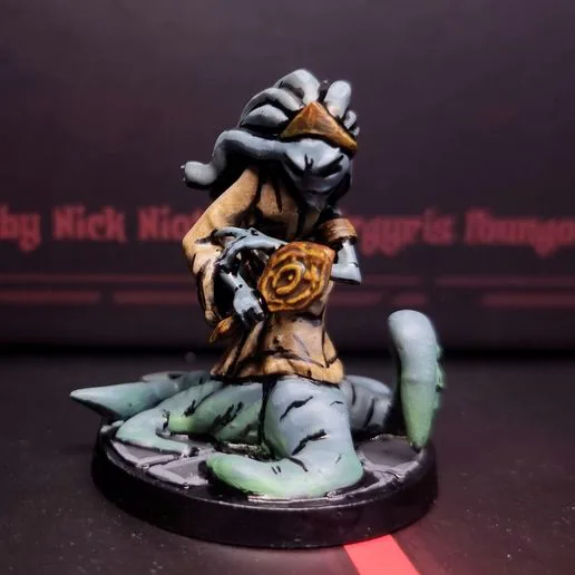 The Lamia - Pose 03 - Monster - Darkest Dungeon Inspired Hero for the Boardgame