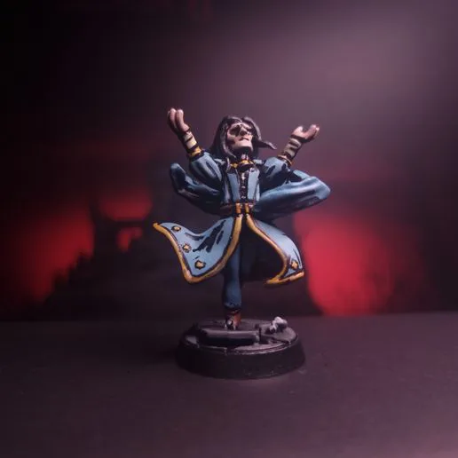 The Stargazer - Pose 03 - Empowered - Darkest Dungeon Inspired Hero for the Boardgame