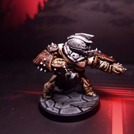 The Thrall - Pose 01 - Darkest Dungeon Inspired Hero for the Boardgame