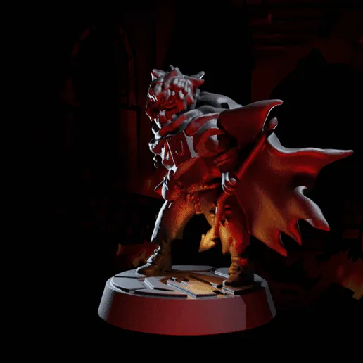 The Runaway - Pose 02 - Darkest Dungeon Inspired Hero for the Boardgame