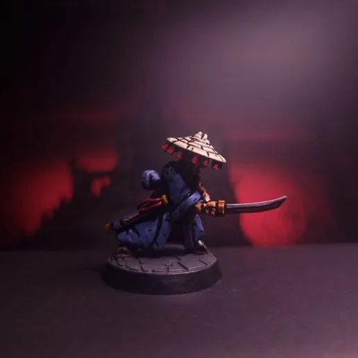 The Wanderer - Pose 02 - Darkest Dungeon Inspired Hero for the Boardgame
