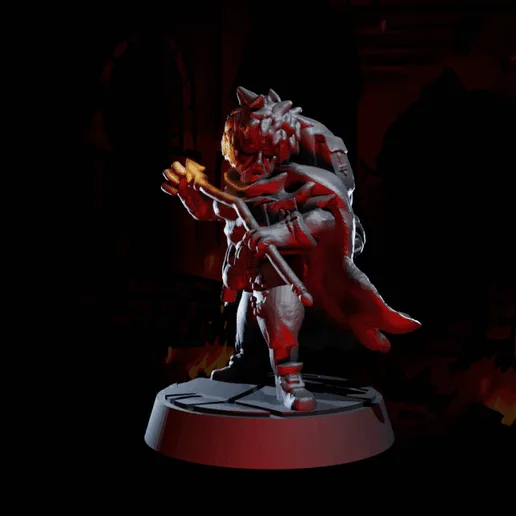 The Runaway - Pose 01 - Darkest Dungeon Inspired Hero for the Boardgame