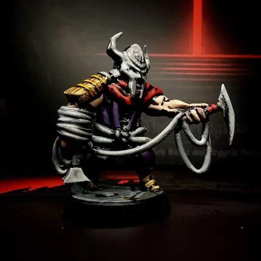 The Wraith - Pose 01 - Darkest Dungeon Inspired Hero for the Boardgame