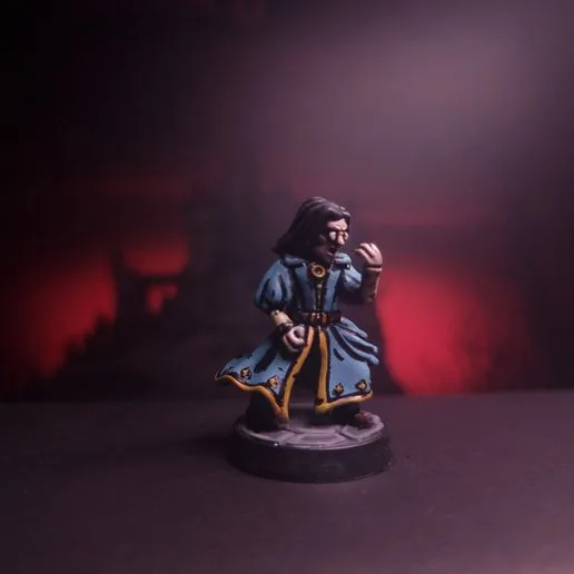 The Stargazer - Pose 02 - Darkest Dungeon Inspired Hero for the Boardgame