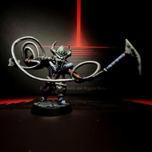 The Wraith - Pose 02 - Darkest Dungeon Inspired Hero for the Boardgame