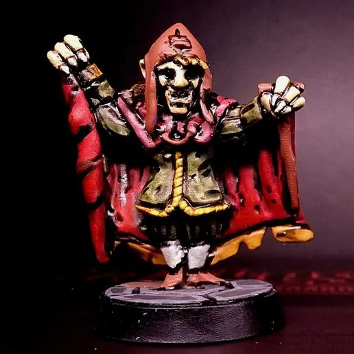 The Wretch - Pose 01 - Darkest Dungeon Inspired Hero for the Boardgame