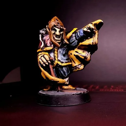 The Wretch - Pose 02 - Darkest Dungeon Inspired Hero for the Boardgame