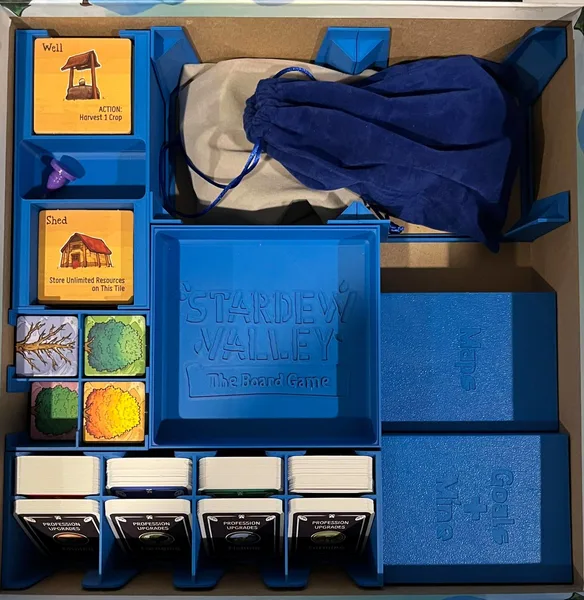 Stardew Valley Board Game - Deck Boxes for SLEEVED Cards