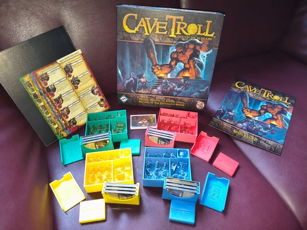 Cave Troll Board Game Organizer