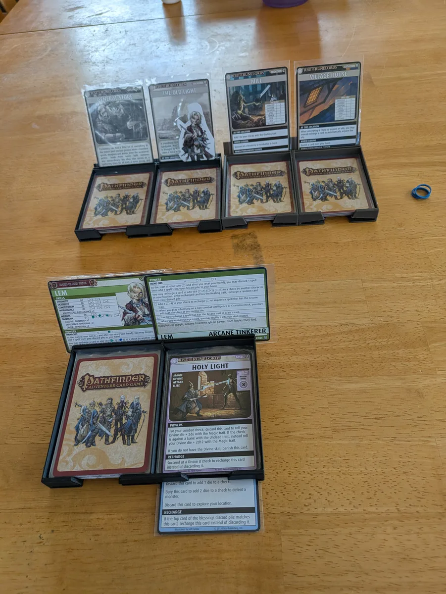 Card holder Pathfinder Adventure Card Game PACG