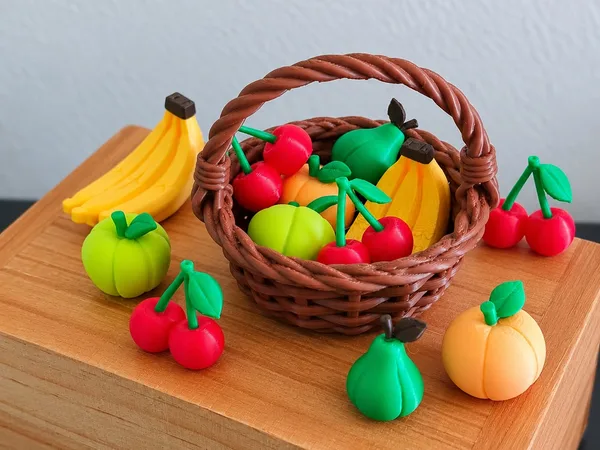 Fruit Miniature Collection + Fruit Basket
