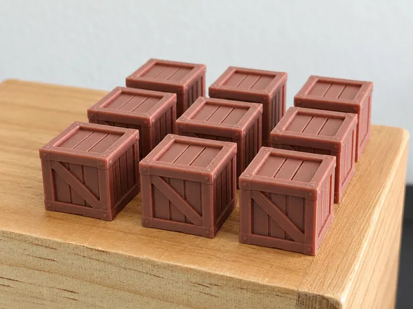 Wooden Crate Miniature