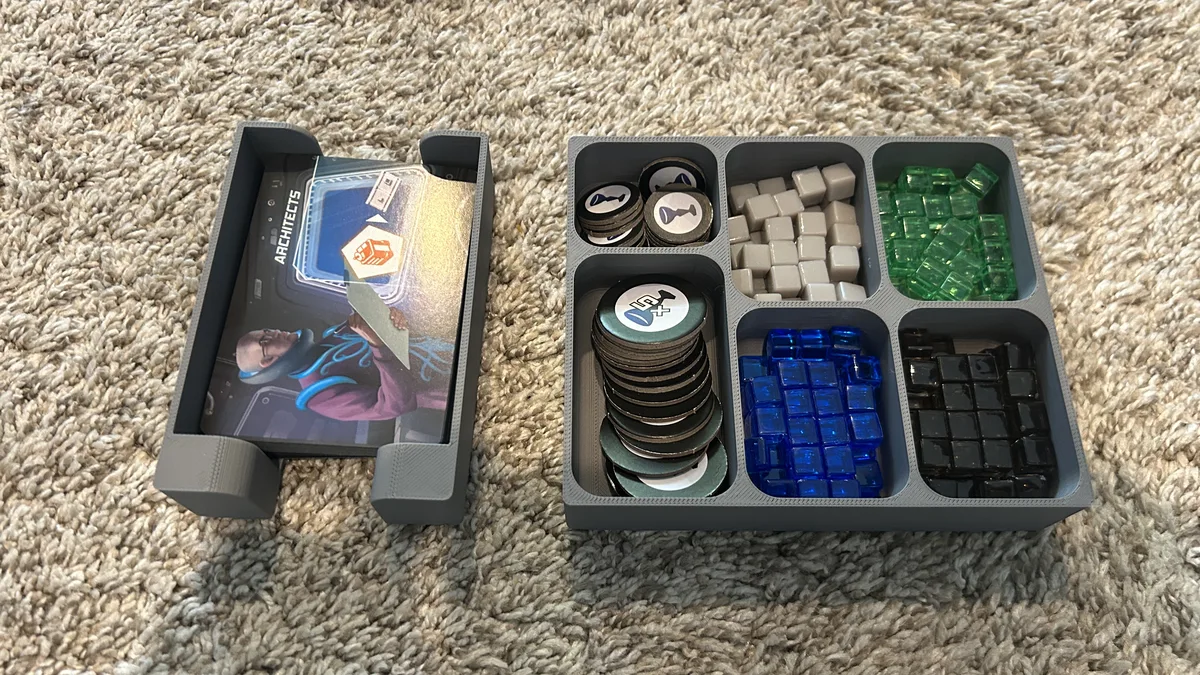 From the Moon Board Game | Card and Token Trays
