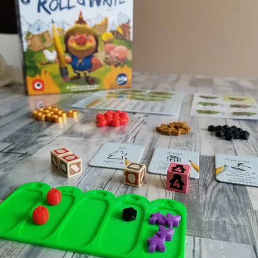 Imperial settlers Roll & Write