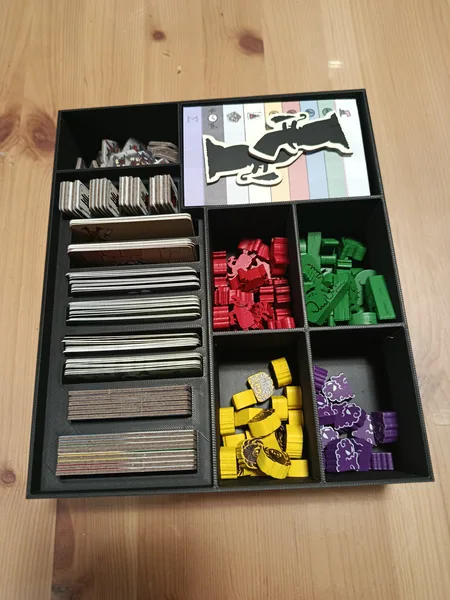 Donjon: Les Apprentis Gardiens, board game insert