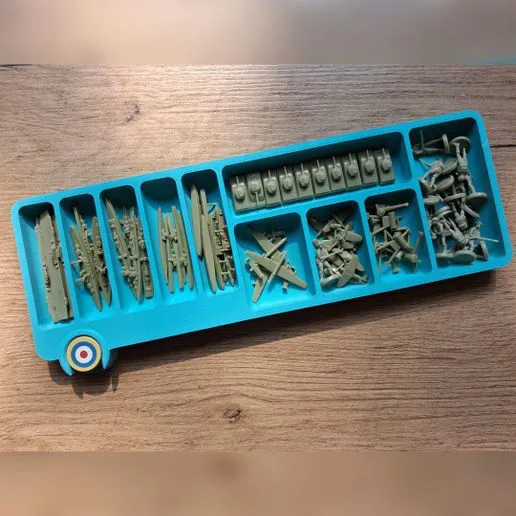 Axis & Allies unit trays