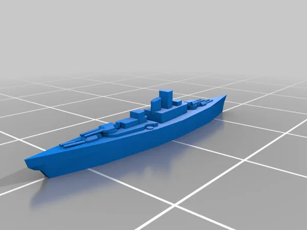 Simplyfied Bismarck for Axis & Allies
