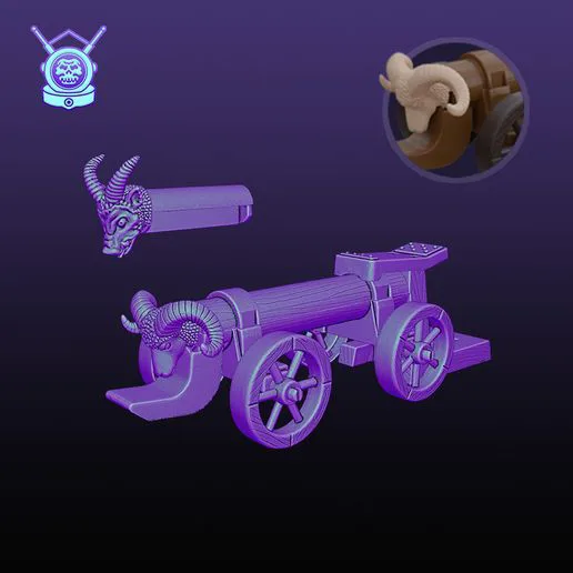 Battering Ram - Crossbows & Catapults Vintage