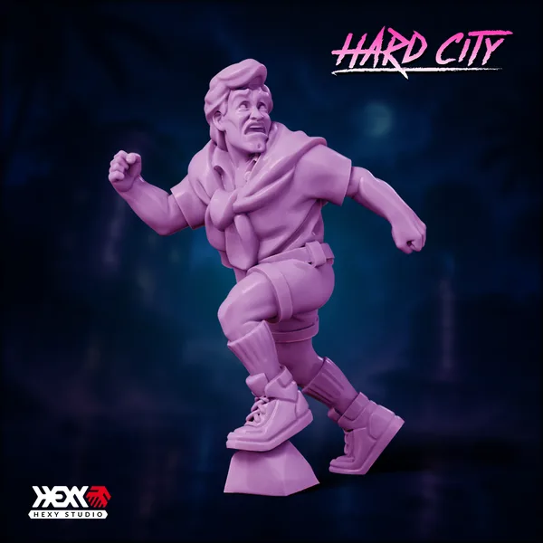 Scared guy - civilian from Hard City