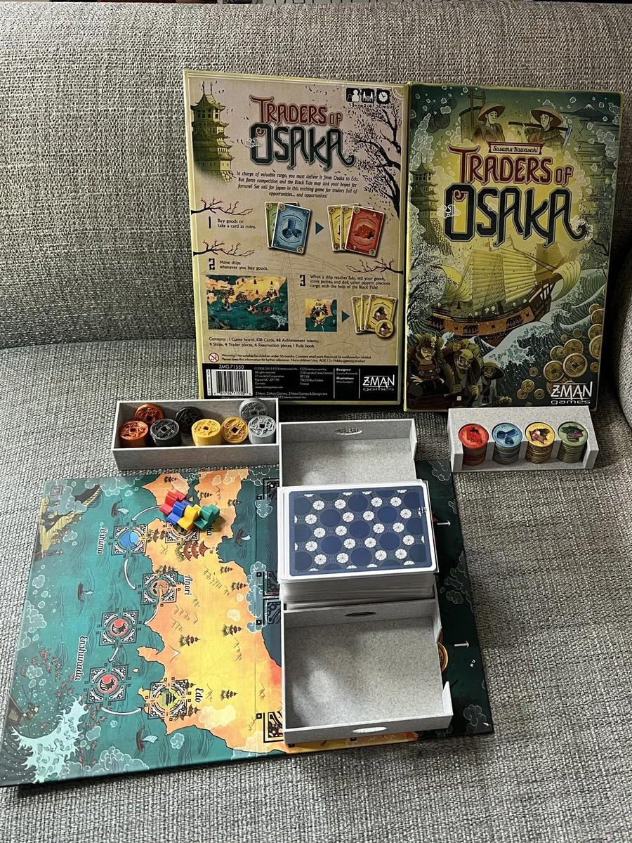 Traders of Osaka: inserts and parts