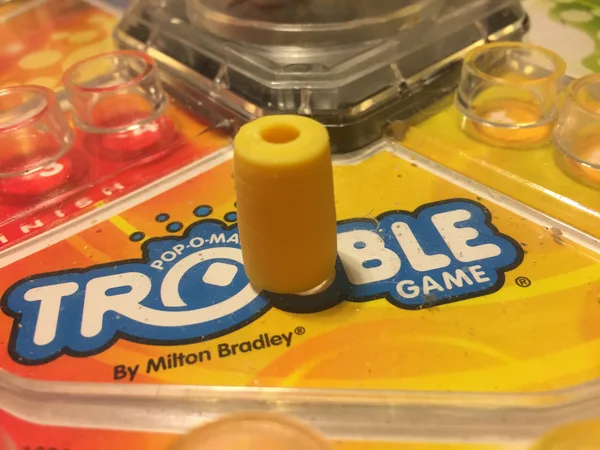 Game Piece for Board Game "Trouble"