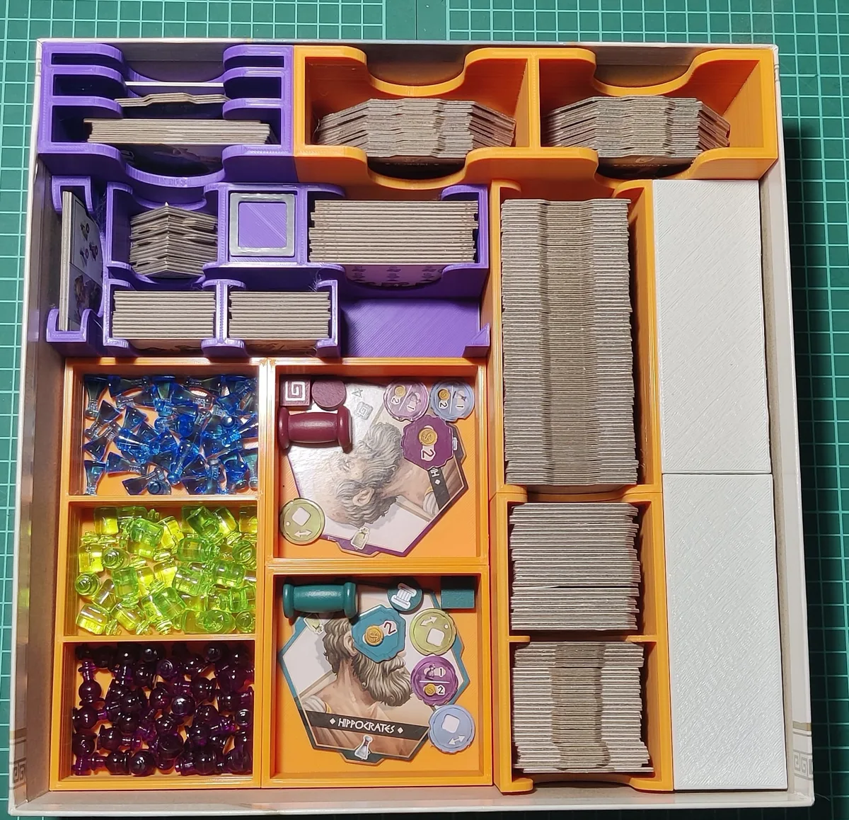 Organizer for Hippocrates Board Game (+ Agora)