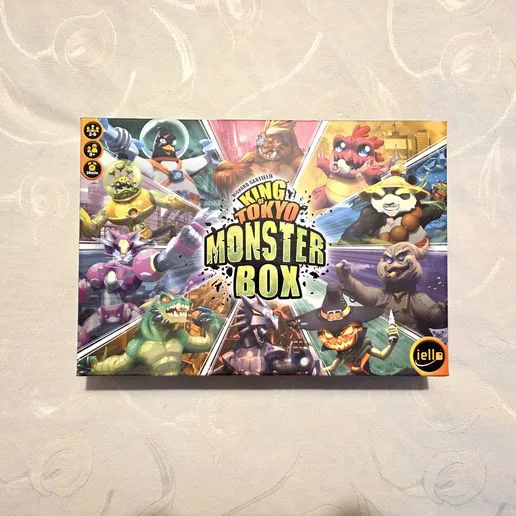 King of Tokyo: Monster Box (+Cthulhu Expansion) 3D Print Insert/Organizer