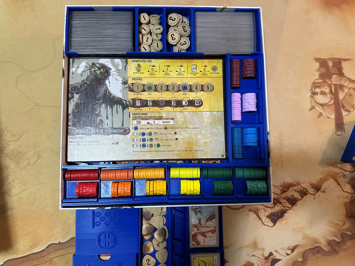 Short Trays to replace invader map with thick Horizons spirit panels