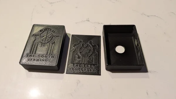 East: Concordant and South: Terminus Game Boxes