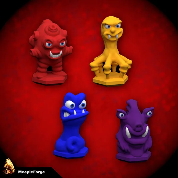 Virus Tokens for use with games like Plague Inc