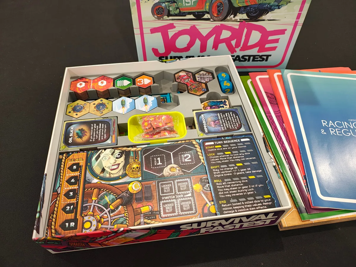 Joyride Complete Season 1 Organiser