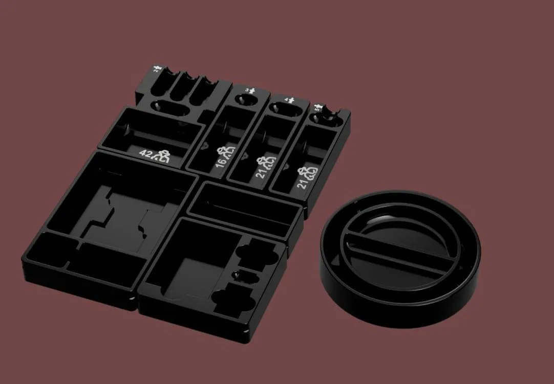 Puerto Rico Special Edition Boardgame Insert acrylic Tiles