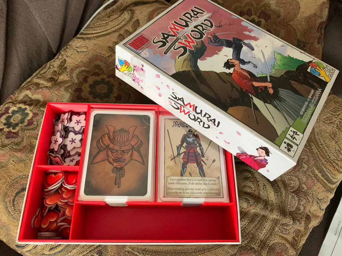 Samurai Sword Board Game Insert
