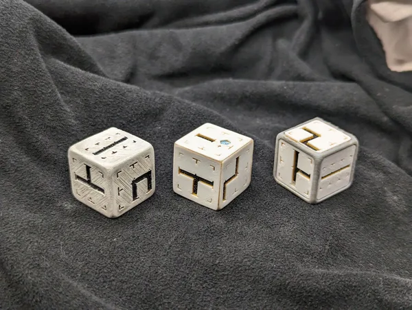 Printable die (dice) for Bako: Dig n Write