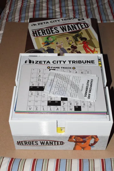 Heroes Wanted Game Insert