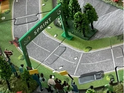Flamme rouge Terrain and accessories