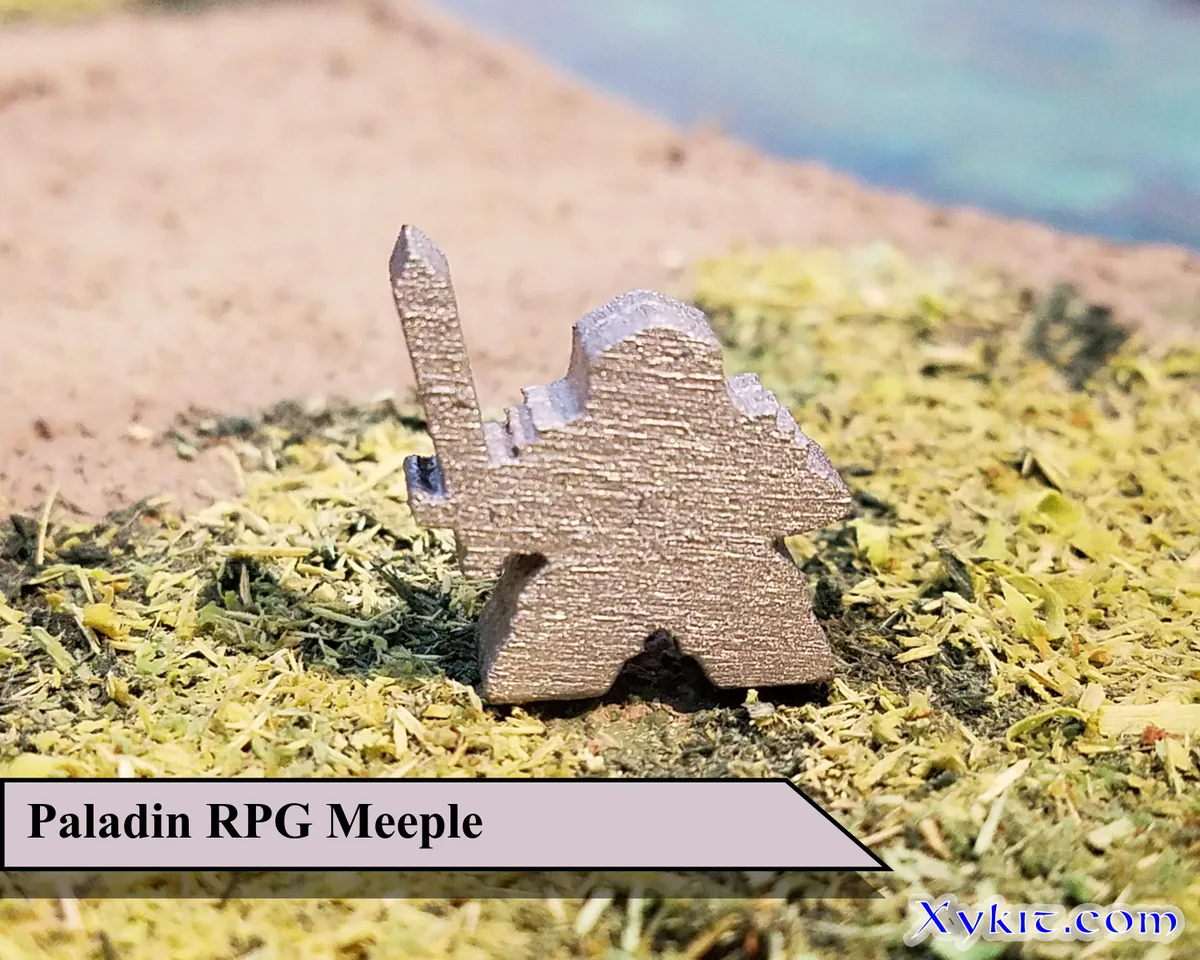 Paladin Meeple - RPG - Dnd