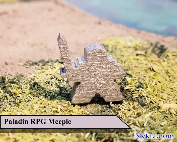 Paladin Meeple - RPG - Dnd