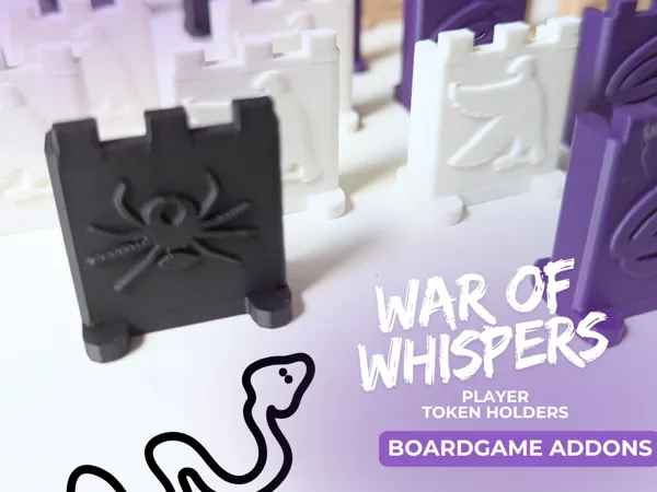 Boardgames | War of Whispers Token Holders