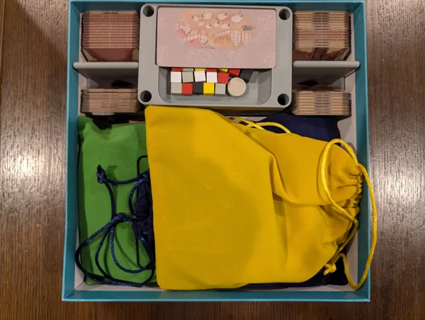 Minecart Town Board Game Insert