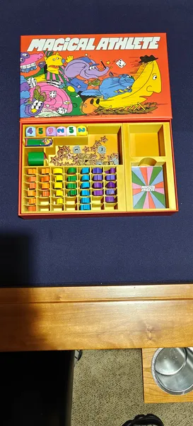 Magical Athlete Board Game Insert