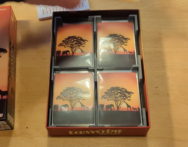 Ecosystem Savana insert (sleeved cards)