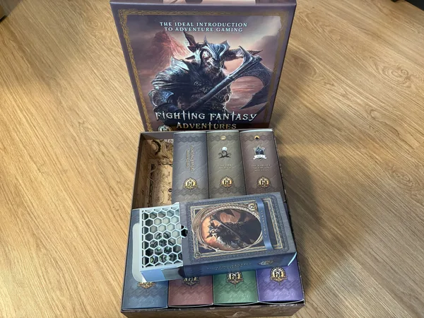Fighting Fantasy Adventures - Component Box Insert