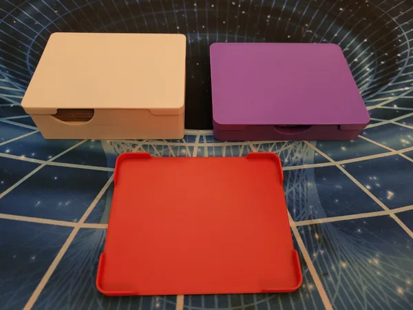Dodgy Lids for "After Us Board Game 3D insert"