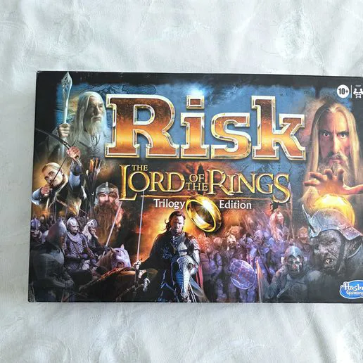 Risk! The Lord Of The Rings Trilogy Edition 3D Print Insert/Organizer