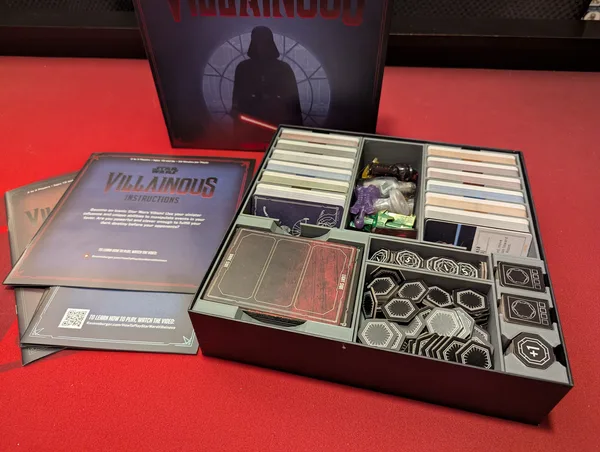 Star Wars Villainous board game insert - all expansions